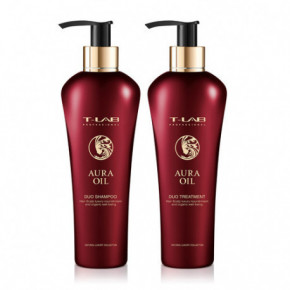 T-LAB Professional Aura Oil Duo Plaukų priežiūros priemonių rinkinys