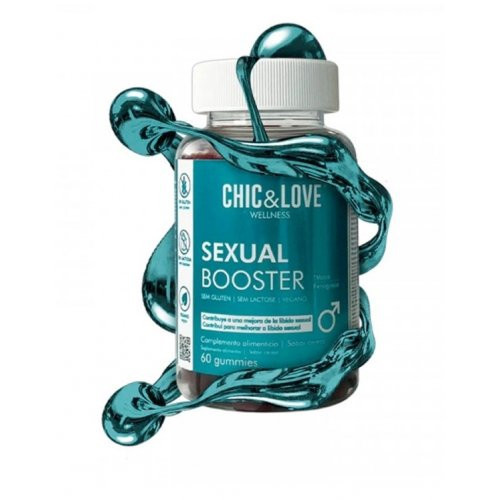 Chic & Love Sexual Booster Gummies For Man Funkciniai guminukai vyrams 60 guminukų
