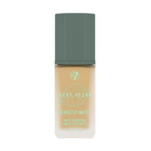 W7 Cosmetics W7 Very Vegan HD Foundation makiažo pagrindas (Spalva - Fresh Beige) 30ml