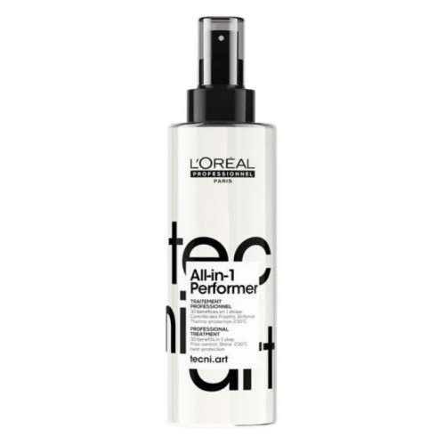 L'Oréal Professionnel Tecni Art All-in-1 Performer Daugiafunkcinis nenuplaunamas plaukų purškiklis 190ml