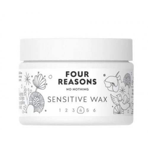 Four Reasons No Nothing Sensitive Wax Bekvapis plaukų formavimo vaškas 100ml