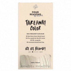Four Reasons Original Takeaway Demi-Permanent Plaukų dažai 10.01 Ice Ice Blondy
