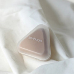 SONBODA 32 Triangle Fit Puff Case Makiažo kempinėlės dėklas 1 vnt.