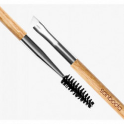 SONBODA 13 Dual Eyebrow Vegan Brush Dvipusis šepetėlis antakiams 1 vnt.