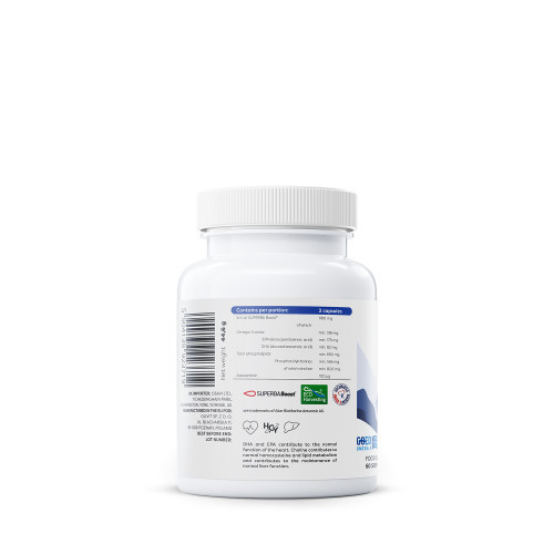 Osavi Super Krill Oil Maisto papildas Krilių aliejus 1180 mg 60 kapsulių