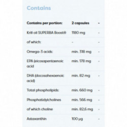 Osavi Super Krill Oil Maisto papildas Krilių aliejus 1180 mg 60 kapsulių