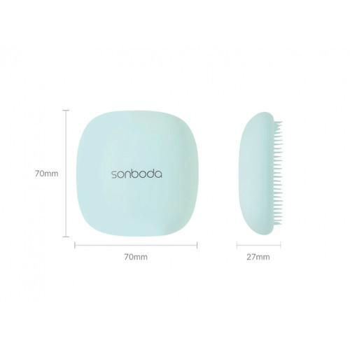 SONBODA 28 Square Pore Cleanser Face Washing Pore Brush Šepetėlis veido valymui 1 vnt.