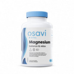 Osavi Magnesium Balance & Relax Magnio, cinko ir B6 vitaminų kompleksas 90 kapsulių
