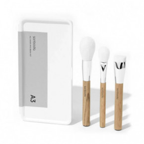 SONBODA A3 All-Cover 3-Piece Brush Set (16) Meigipintslite komplekt