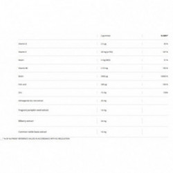 Chic & Love Hair & Nails Forte Maisto papildas nagams ir plaukams 60 guminukų