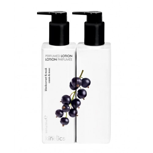 Kinetics Hand & Body Lotion Blackcurrant & Musk Parfumuotas losjonas rankoms ir kūnui 250ml
