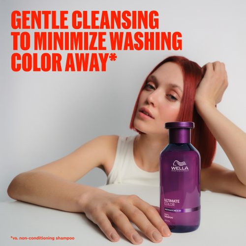 Wella Professionals Ultimate Color Shampoo Step 1 Dažytų plaukų šampūnas be sulfatų 250ml