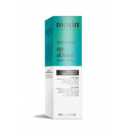 Nioxin Pro Clinical Age Defense Serum Lengvos tekstūros galvos odos serumas 70ml