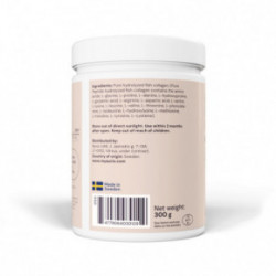 Aurio Hydrolyzed Marine Collagen Pure Peptide Hidrolizuotas jūrinis žuvų kolagenas 300g