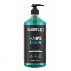 Beardburys Fresh Shampoo Švelniai šaldantis plaukų šampūnas 1000ml