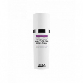 ODA Night Cream Emulsion Noorendav peptiidide öökreem C-vitamiini ja retinooliga 50ml