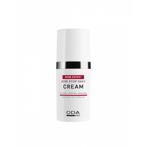 ODA Pro Acne Stop Daily Cream Spuoguotos odos kasdienis kremas 30ml