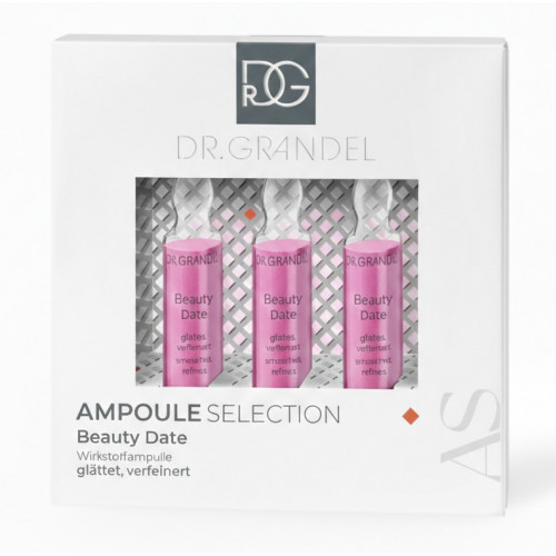 Dr. Grandel Ampoule Selection Beauty Date Veido odą atnaujinančios koncentrato ampulės 3x3ml