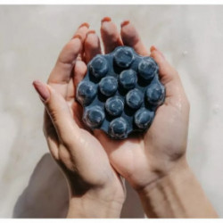 Santo Volcano Spa Massage Black Soup Masažuojamasis kūno muilas 110g