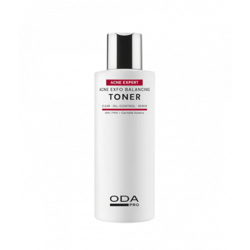 ODA Pro Acne Exfo Balancing Toner Eksfolijuojantis ir balansuojantis tonikas riebiai ir spuoguotai odai 200ml