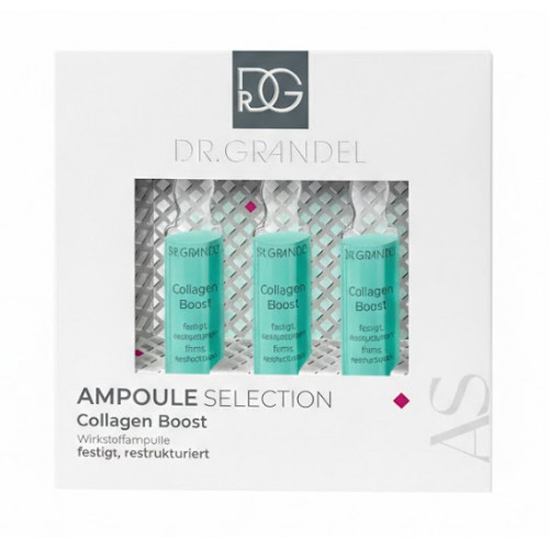 Dr. Grandel Ampoule Selection Collagen Boost Veido odą stangrinančios koncentrato ampulės 3x3ml
