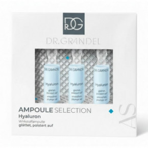 Dr. Grandel Ampoule Selection Hyaluron Veido odą drėkinačios ir glotninačios koncentrato ampulės 3x3ml