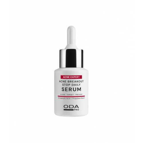 ODA Pro Acne Breakout Stop Daily Serum Serumas spuogų kontrolei 30ml