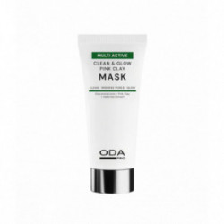 ODA Pro Clean & Glow Pink Clay Mask Valanti ir skaistinanti rožinio molio kaukė 50ml