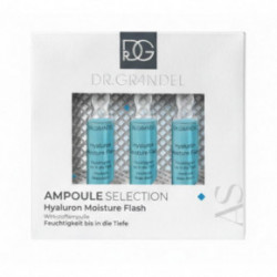 Dr. Grandel Ampoule Selection Hyaluron Moisture Flash Veido odą drėkinačios ir gaivinančios koncentrato ampulės 3x3ml