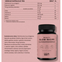 ODA Pro Beauty Glow Recipe Supplements Daugiafunkciniai maisto papildai 60 kapsulių