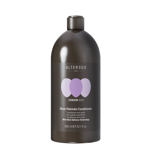 Alter Ego Italy Silver Maintain Conditioner Geltonumą neutralizuojantis plaukų kondicionierius 300ml