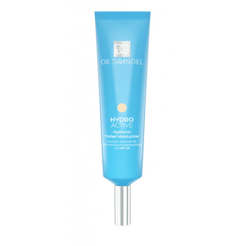 Dr. Grandel Hydro Active Hyaluron Tinted Moisturizer SPF25 Tonuojantis drėkinamasis kremas su apsauga 30ml