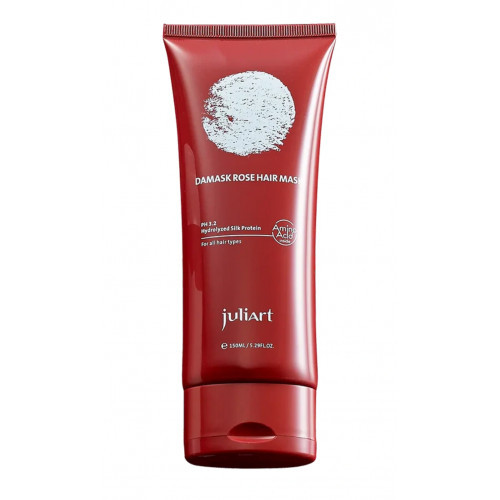 JuliArt Damask Rose Hair Mask Plaukus atstatanti kaukė 150ml