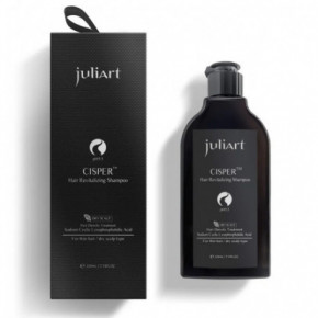 JuliArt Cisper Dry Scalp Hair Revitalizing Shampoo Atgaivinantis šampūnas sausai galvos odai 220ml