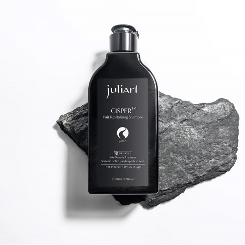 JuliArt Cisper Dry Scalp Hair Revitalizing Shampoo Atgaivinantis šampūnas sausai galvos odai 220ml