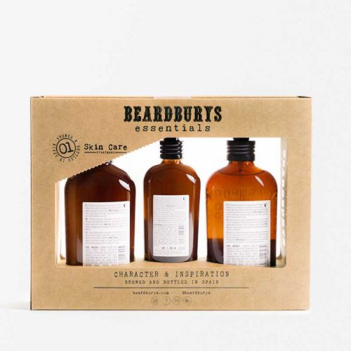 Beardburys Essentials Facial Kit Veido priežiūros rinkinys 1 vnt.