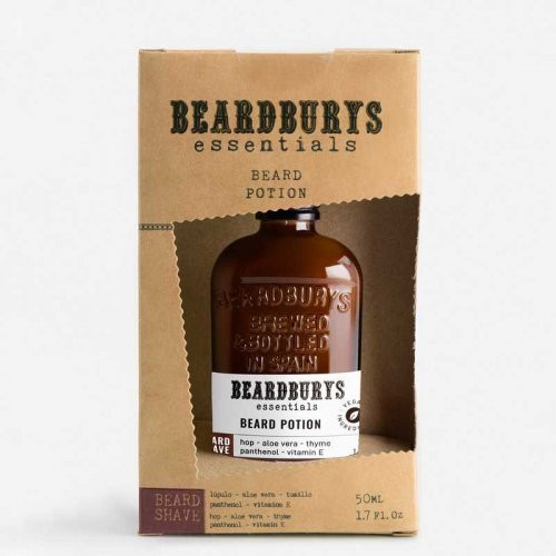 Beardburys Essentials Beard Nourishing Cream, Potion Barzdos maitinamasis kremas, eliksyras 50ml