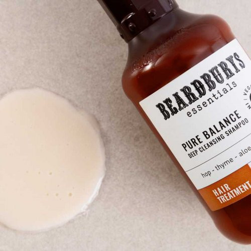 Beardburys Essentials Pure Balance Deep Cleansing Shampoo Giliai valantis šampūnas 250ml
