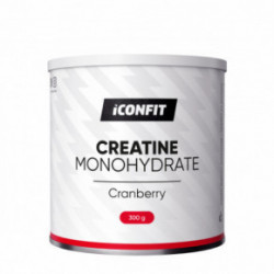 Iconfit Creatine Monohydrate Mikronizuotas kreatino monohidratas 300g