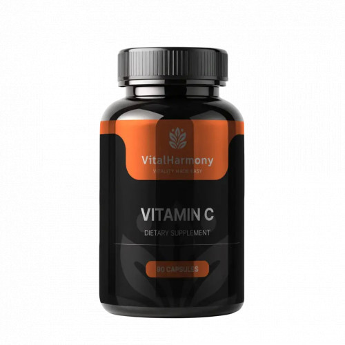 Vitalharmony Vitamin C 1000mg Maisto papildas 90 kapsulių
