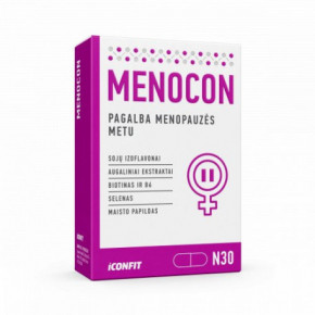 Iconfit Menocon Complex Capsules Palīdzība menopauzes laikā 60 kapsulas