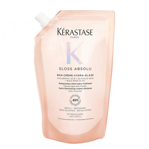 Kérastase Gloss Absolu Bain Creme Hydra-Glaze Shampoo Drėkinamasis ir žvilgesio suteikiantis kreminis šampūnas 250ml