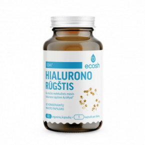 Ecosh Hyaluronic Acid with ActiHyal Hialurono rūgštis su ActiHyal 60 kapsulių