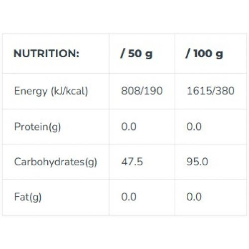 Iconfit Malto Pure Premium Maltodextrine Maltodekstrinas 1kg