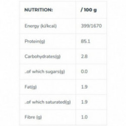 Iconfit Pea Protein Isolate Žirnių baltymų izoliatas 800g