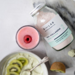 D-LAB Nutricosmetics Pro-Collagène Peau Neuve Firms & Protects the Skin Kolagenas gražiai odai 185g
