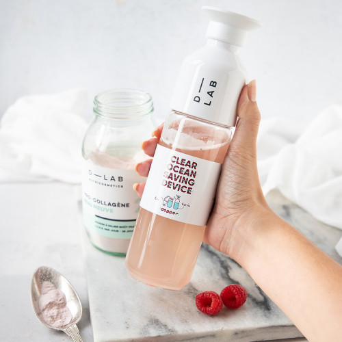 D-LAB Nutricosmetics Pro-Collagène Peau Neuve Firms & Protects the Skin Kolagenas gražiai odai 185g