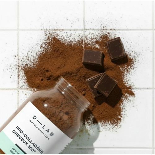 D-LAB Nutricosmetics Pro-Collagene Cheveux 360° Anti-fall & Repair Kolagenas plaukams 185g