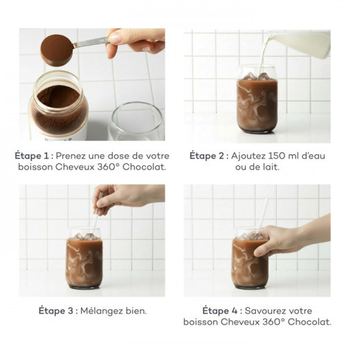 D-LAB Nutricosmetics Pro-Collagene Cheveux 360° Anti-fall & Repair Kolagenas plaukams 185g