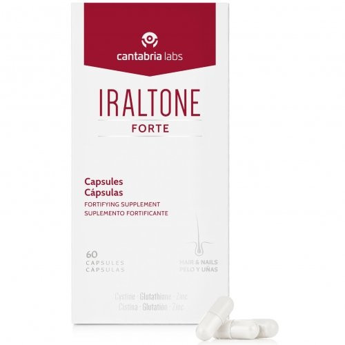 Iraltone FORTE Hair supplement Maisto papildas plaukams su Lcistinu 60 kapsulių
